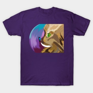 The Cat and the Butterfly Aura T-Shirt